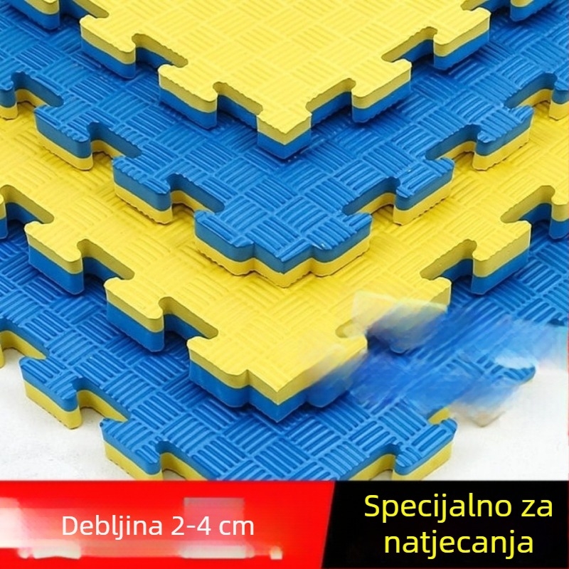 Prilagođeni taekwondo pod za dvoranu borilačkih vještina, 1 m modulni pjenasti pod