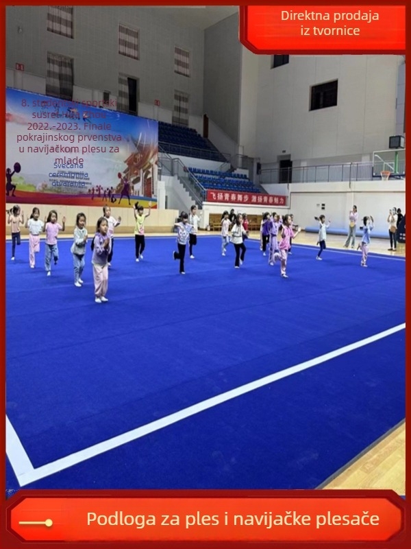 Mat za gimnastiku i ples, podloga za aerobik, borilačke vještine i fizički trening