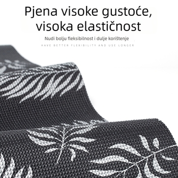 Bez mirisa PVC fitness joga podloga, ekološki materijal, protuklizna, vodootporna, otporna na znoj i apsorbira udare