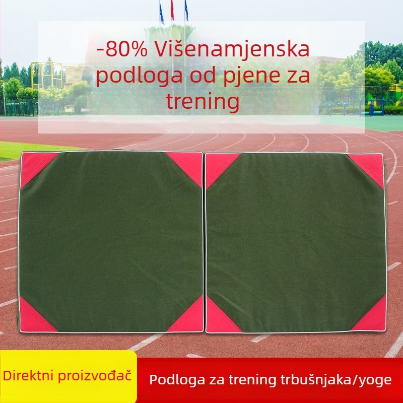 Sklopiva pjenasta podloga za trbušnjake, taekwondo trening i ples