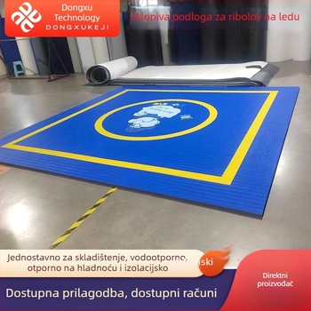 Zimska debela podloga za ledeni ribolov – otporna na hladnoću, pjena s kožnim premazom, za kampiranje i podlogu šatora