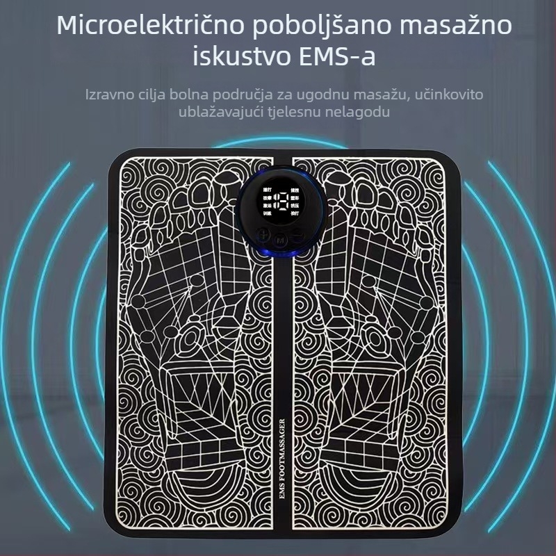 EMS masažna podloga za stopala za kućnu upotrebu uz masažu akupunkturnim točkama