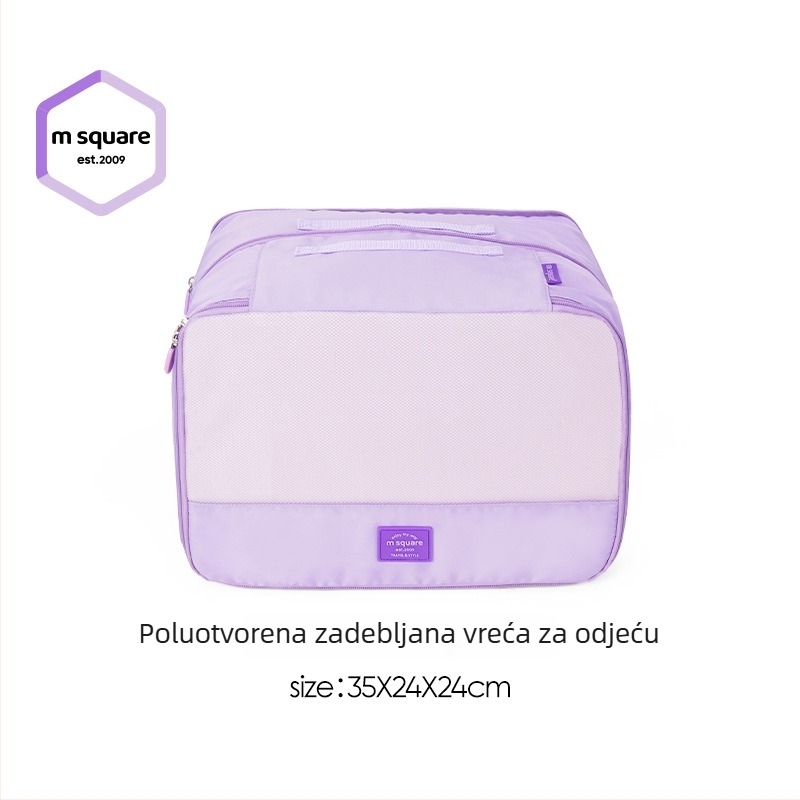 msquare Torba za putovanje za skladištenje odjeće, kompresivna vreća za jaknu s perjem