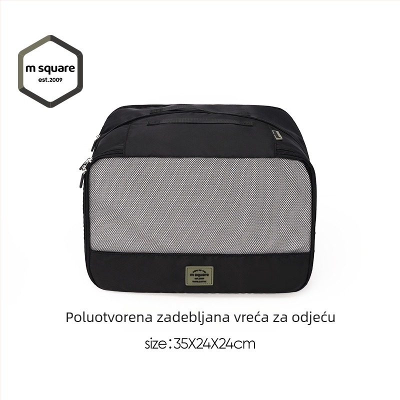 msquare Torba za putovanje za skladištenje odjeće, kompresivna vreća za jaknu s perjem