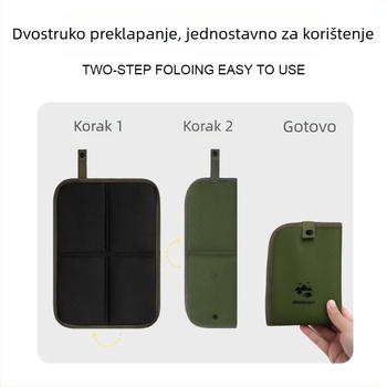 Sklopiva podloga za kampiranje i planinarenje, vodootporna i debela, protiv vlage, za travu