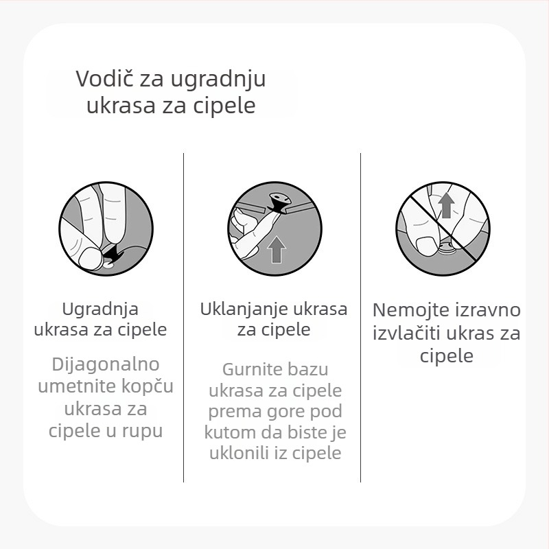 Little Deer Milly lagane perforirane dječje cipele s cartoon motivom, unisex, unutarnje papuče
