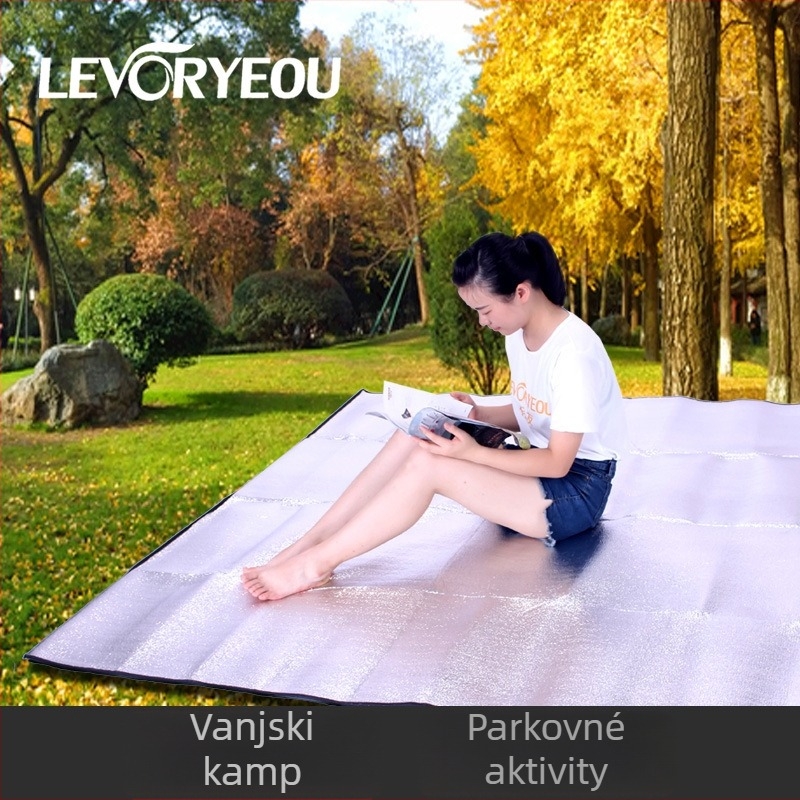 Debela otporna podloga na vlagu za vanjsku uporabu; kampiranje, piknik i spavanje u šatoru