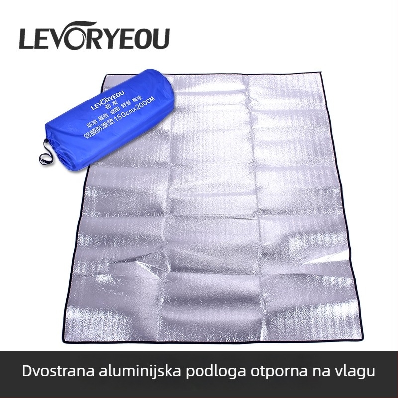 Debela otporna podloga na vlagu za vanjsku uporabu; kampiranje, piknik i spavanje u šatoru