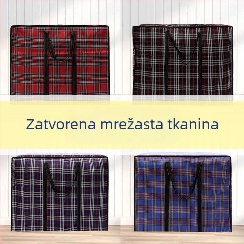 Torba za preseljenje od Oxford platna, velika kapaciteta, prijenosna duffel torba za odjeću i deke, za studentski dom.