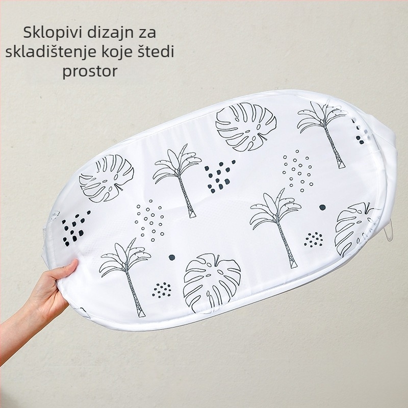 Sklopiva prijenosna košara za zaprljano rublje za dom i kupaonicu