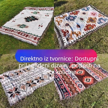 Sucre kamping deka, stolnjak i piknik podloga u etničkom stilu