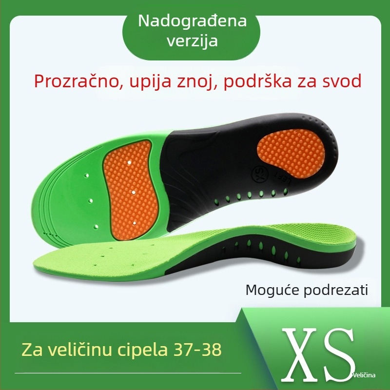 Uložci za ispravljanje ploskog stopala sa potporom luka – za djecu i odrasle, funkcionalni ulošci