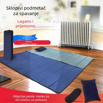 Studentska sklopiva nap-mat za odmor u uredu – otporna na vlagu, debeli podni jastuk za kućnu upotrebu i kampiranje