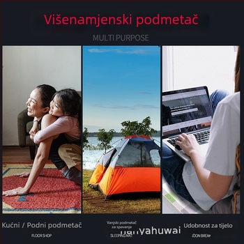 Studentska sklopiva nap-mat za odmor u uredu – otporna na vlagu, debeli podni jastuk za kućnu upotrebu i kampiranje
