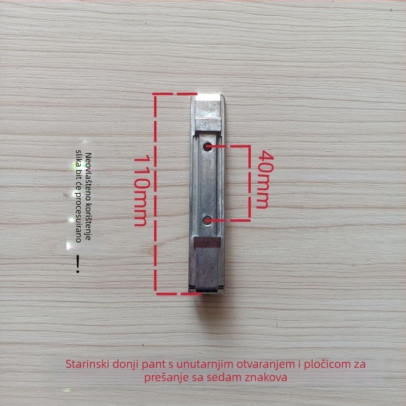 Stari model unutarnje otvaranje preklopnih šarki za aluminijske prozore i vrata