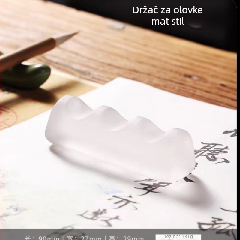 Ručno izrađeni stakleni čajni set s mjehurićima, elegantni dodaci za ceremoniju čaja, kristalno staklo s mjehurićima