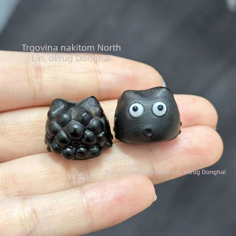 Agarwood urezbarene perle – DIY budistički nakit, dodaci za lanac za telefon, narukvica, privjesak