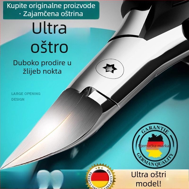 Klip za nokte s nagnutim kljunom, pedikerski alat za onikomozu