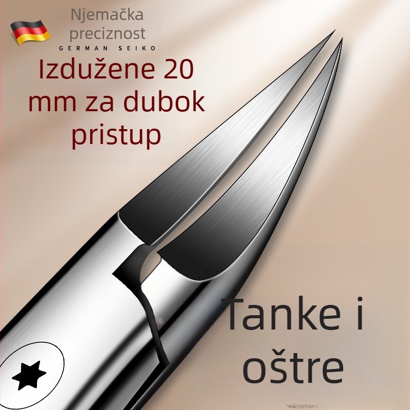 Škarice za nokte s oblikom orlovog kljuna, nokat škarice – pedikerski alati, posebne škarice za rezanje noktiju na prstima