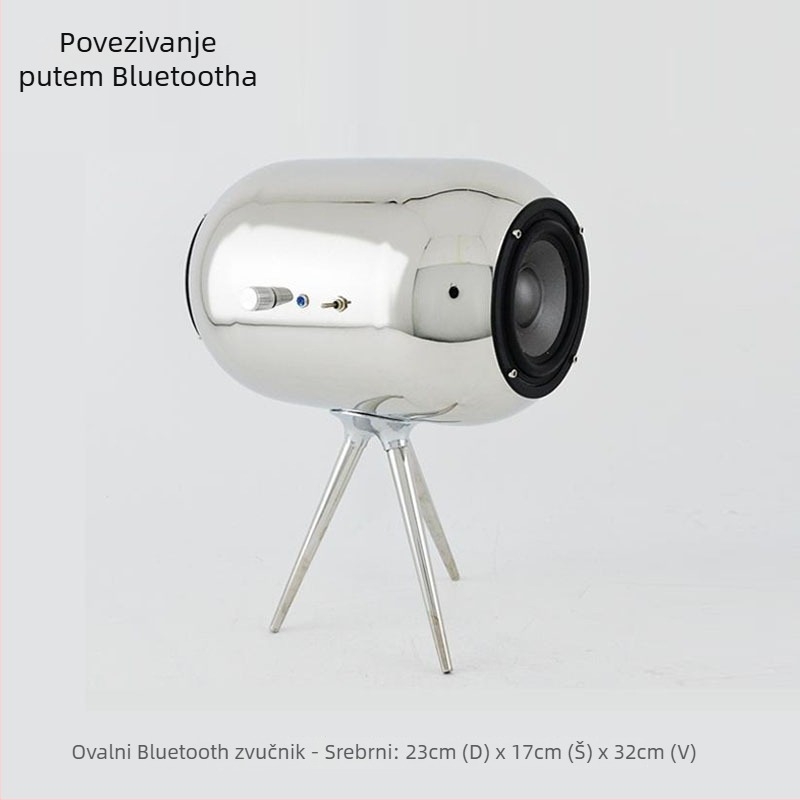 Trokutni Bluetooth zvučnik – dekorativni dodatak sa subwooferom za dnevnu sobu
