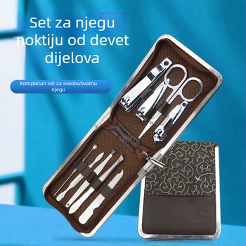 Set za pedikuru od nehrđajućeg čelika – alati za njegu noktiju, kliješta i rezači, wolframov čelik