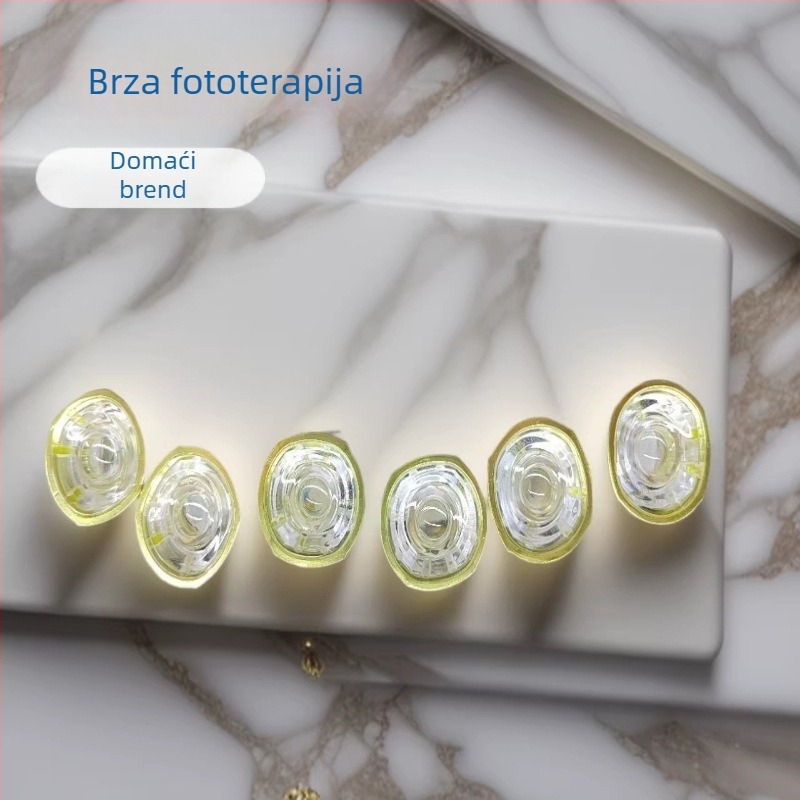 Punjačka lampa za nokte s odbrojavanjem vremena, dva načina rada, ručna lampa za nokte, ne potamnjuje nokte