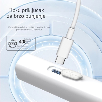 Prijenosna UV lampa za nokte za gel lak, kompaktna ljubičasta svjetlost