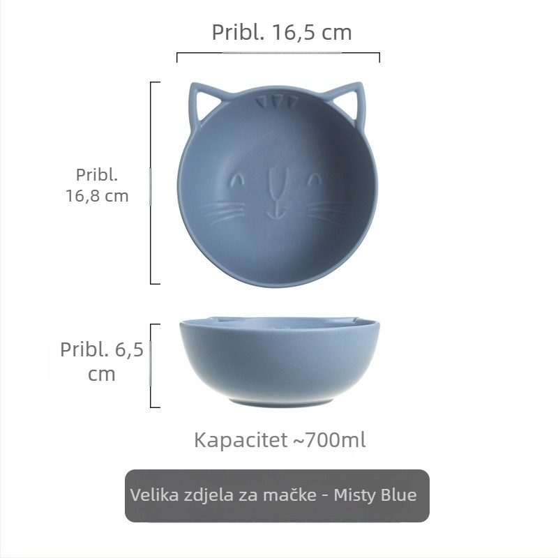 Porcelanska zdjela za kućnu upotrebu, zdjela za salatu ili desert uz drveni stalak, sladak crtani motiv, nordijski stil