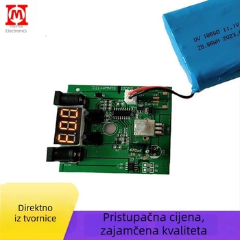 Brušenje noktiju 101: dizajn kontrolne ploče i PCBA, LED lampa za sušenje noktiju, 7.4V/12V
