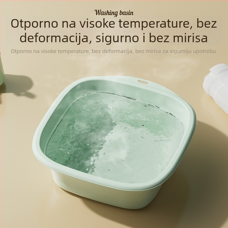 Sklopiva posuda za pranje lica, prijenosna za putovanja, studentske sobe i dom, pogodna za trudnice i bebe, dostupna u velikoj, srednjoj i maloj veličini