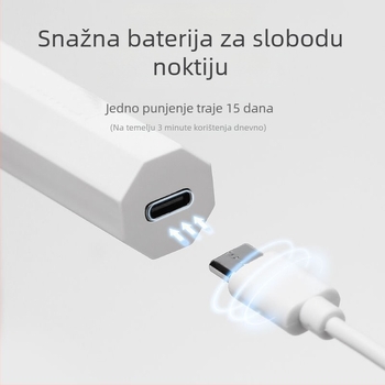 Mala UV lampa za nokte, mini fototerapijska lampa, lampa za sušenje noktiju, ručni fototerapijski uređaj, ne potamni nokte, brzo sušenje