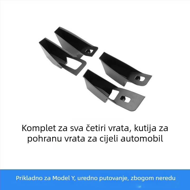 Tesla Model 3/Y Kutija za pohranu ručice vrata — kompaktni unutarnji organizator automobila