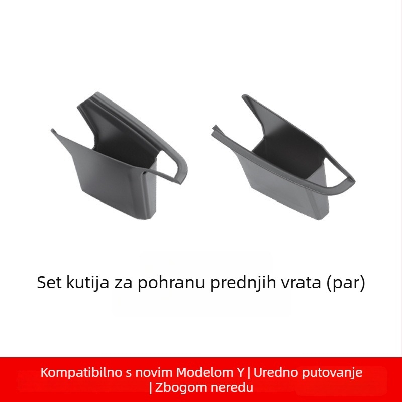Tesla Model 3/Y Kutija za pohranu ručice vrata — kompaktni unutarnji organizator automobila
