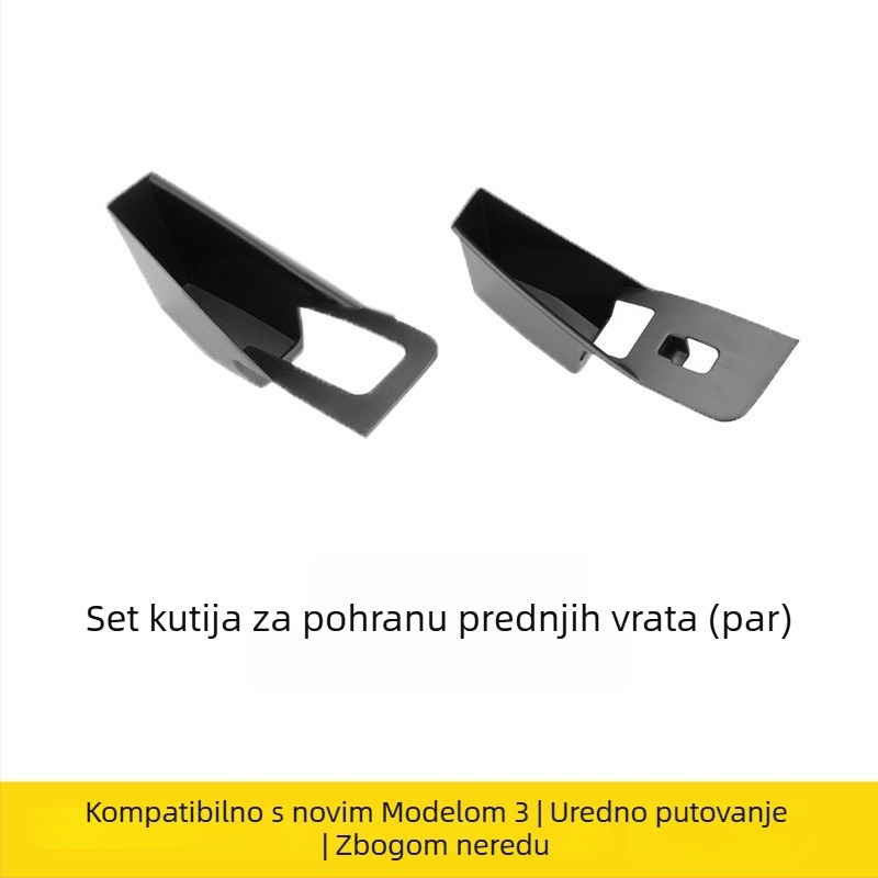 Tesla Model 3/Y Kutija za pohranu ručice vrata — kompaktni unutarnji organizator automobila