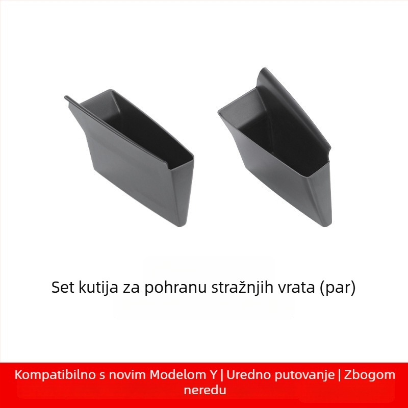 Tesla Model 3/Y Kutija za pohranu ručice vrata — kompaktni unutarnji organizator automobila