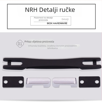 NRH 4519 Teleskopska plastična ručka za prtljagu