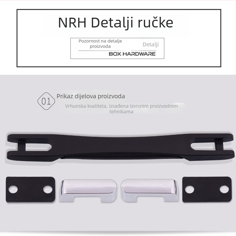 NRH 4519 Teleskopska plastična ručka za prtljagu