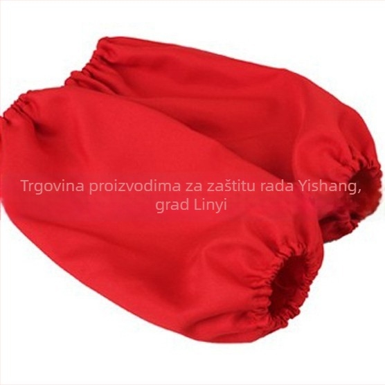 Crveni set pregača za svadbu, bez rukava, poliester, otporan na mrlje, jedna veličina, korejski stil