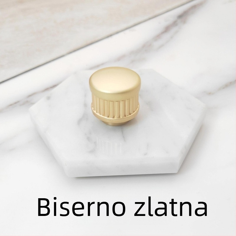 Zlatna ručica za garderobu, moderni minimalistički stil, diskretan luksuz, namještajni hardver, nordijski dizajn, montaža s jednim otvorom