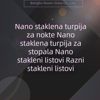 Bonson Stakleni pilnik za nokte i pilnik za stopala - poliranje i brušenje