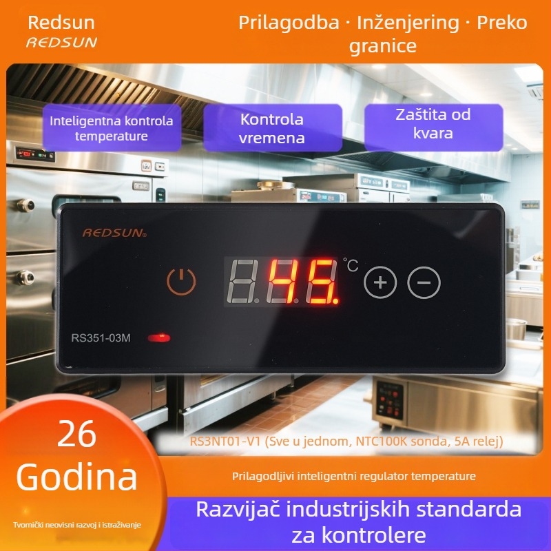 Pametni digitalni temperaturni regulator s tajmerom i senzorom