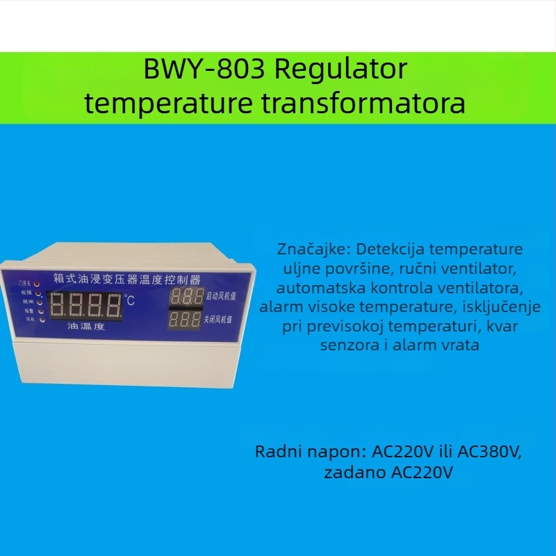 BWY-804A Inteligentni digitalni zaslon RS485 regulator temperature ulja za transformator