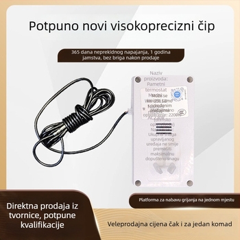 Digitalni zaslon, pametna utičnica za kontrolu temperature za akvarij i grijanje kućnih ljubimaca