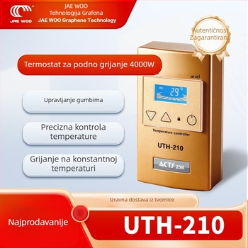 UTH-210 Pametni termostat za podno grijanje, 4000W kontroler temperature