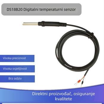 DS18B20 digitalni senzor temperature IP68 vodootporan, visoka preciznost