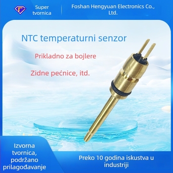 NTC senzor temperature za zidni bojler i bojler za vodu, mesing termistorna sonda 10K3435