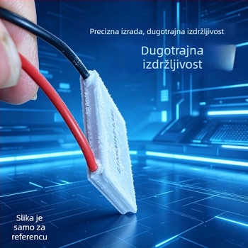 TEC1-04904 Peltier termoelektrični hladnjak, 25x25 mm, 4 A, 5 V, mini modul za DIY hlađenje