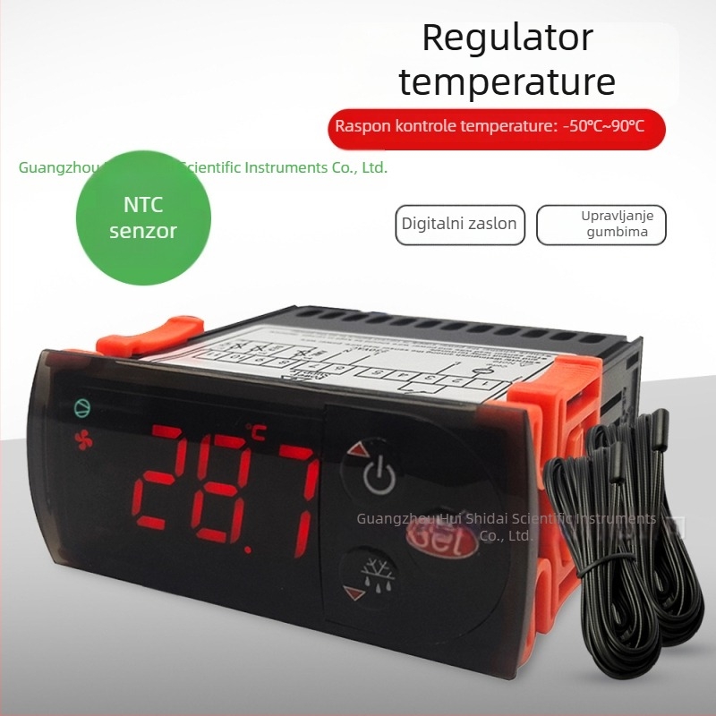251C regulator temperature za -50 do 90°C za hladnjaču i ormarić za cvijeće (hlađenje i grijanje)