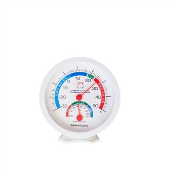 WS-2020/2021 Analogni termometar i higrometar, unutarnji zidni mjerač temperature i vlage sa senzorskom pločicom