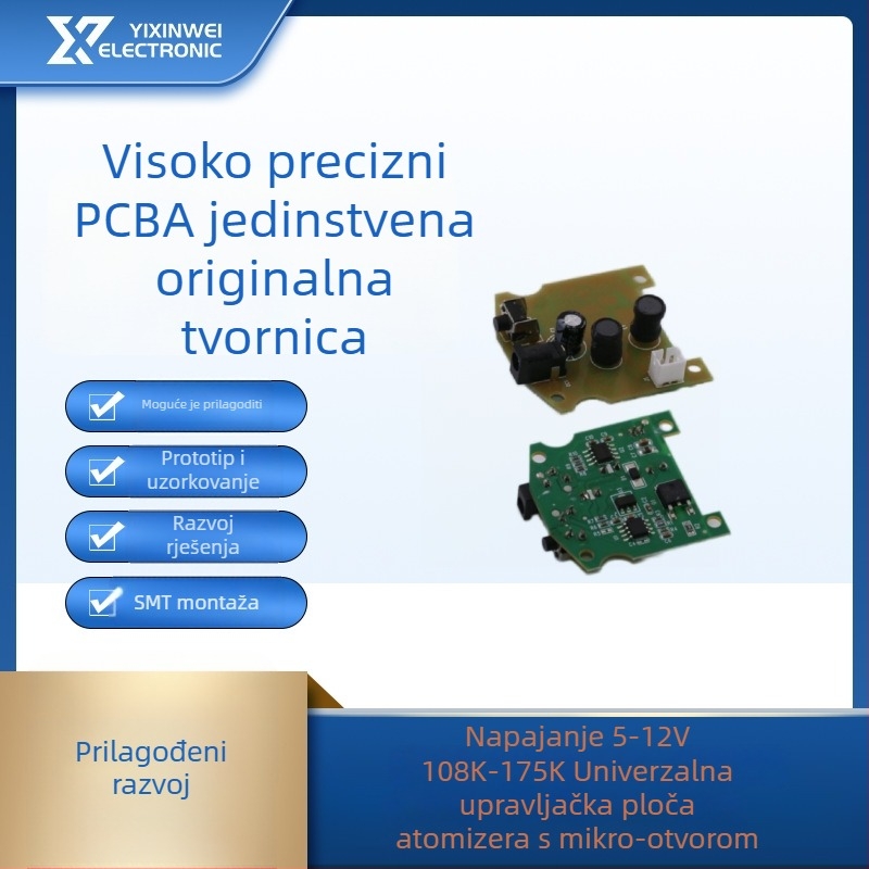 PCBA za ovlaživač: ploča upravljača atomizatora, elektronička ploča ovlaživača, inteligentna upravljačka ploča - razvoj i dizajn rješenja
